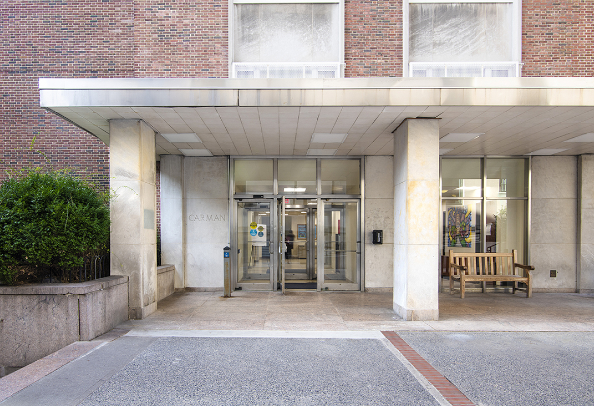 Exterior of Carman Hall