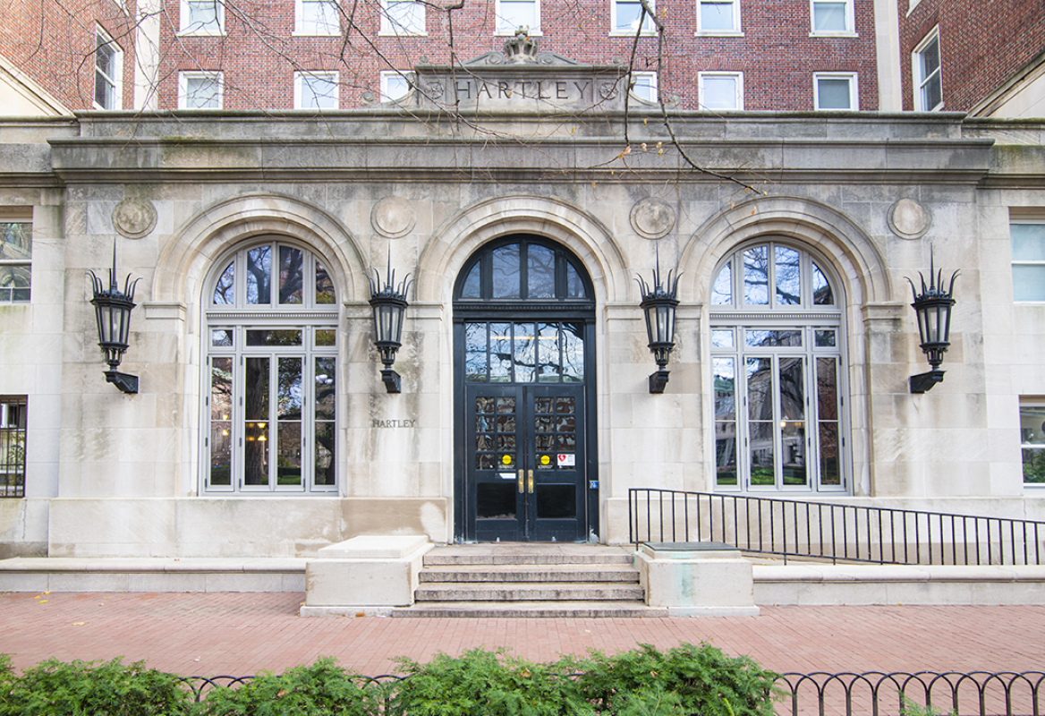 Exterior of Harley Hall