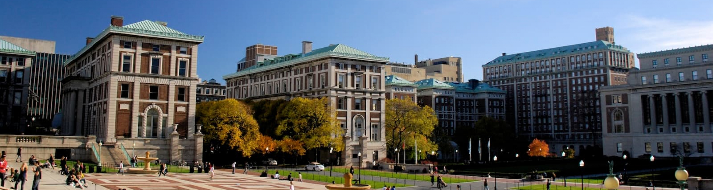 Columbia's Low Plaza and College Walk