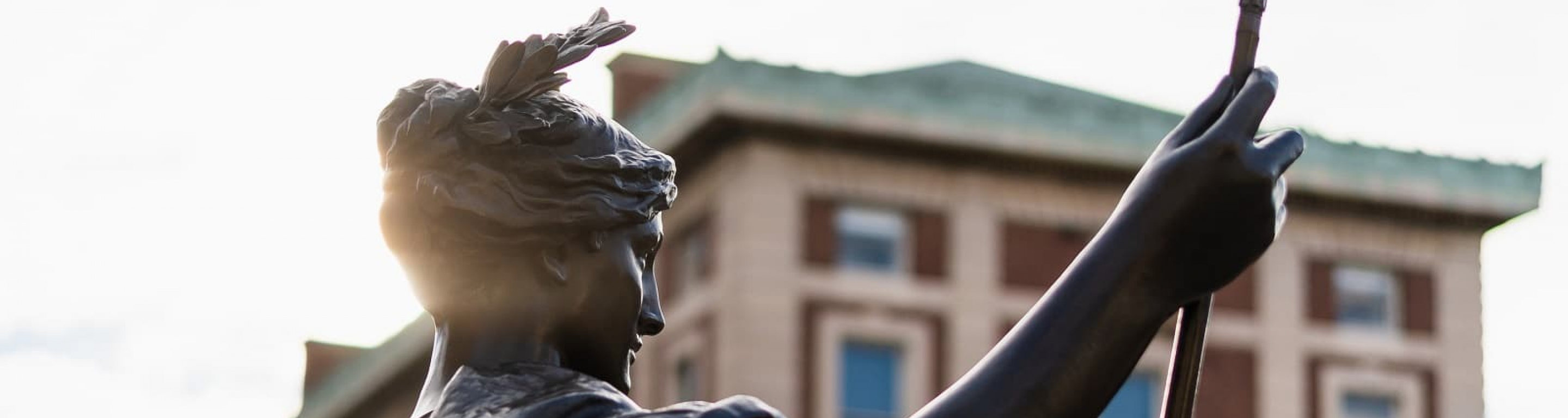 Alma Mater statue