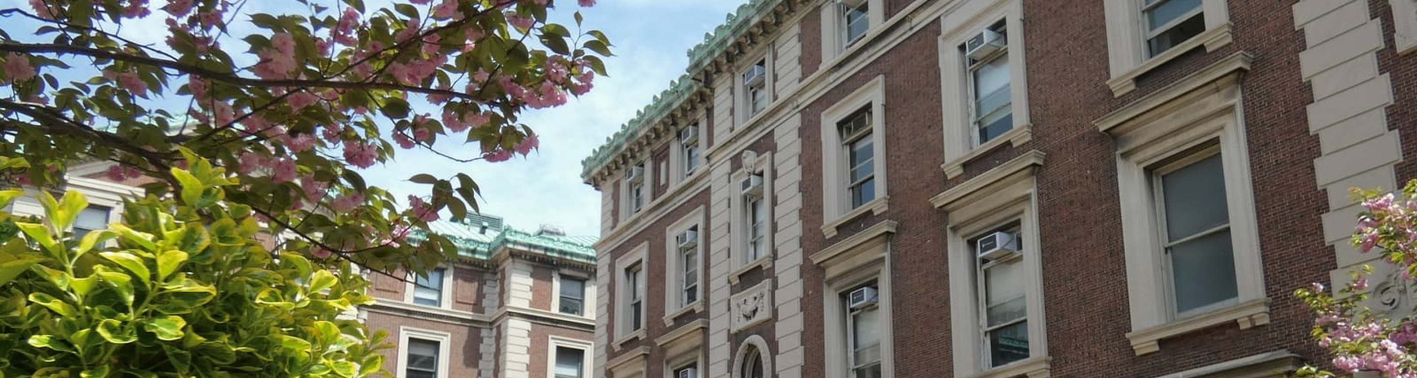 Fayerweather Hall and Avery Plaza